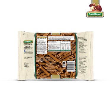 SAN REMO-Wholemeal Penne-500g